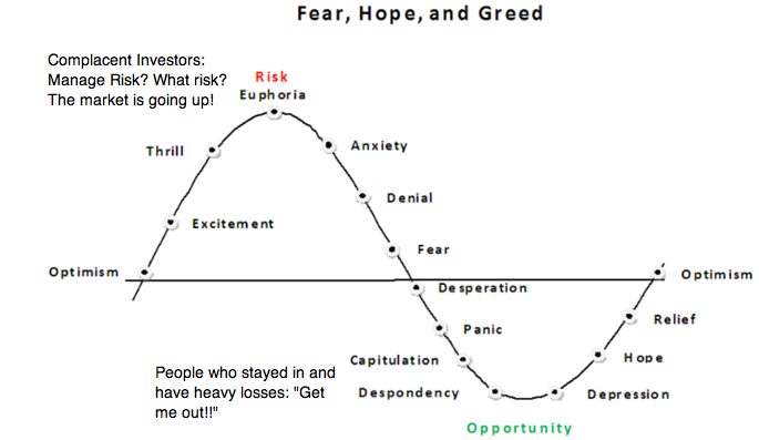 Investors feel and do the wrong thing at the wrong time…