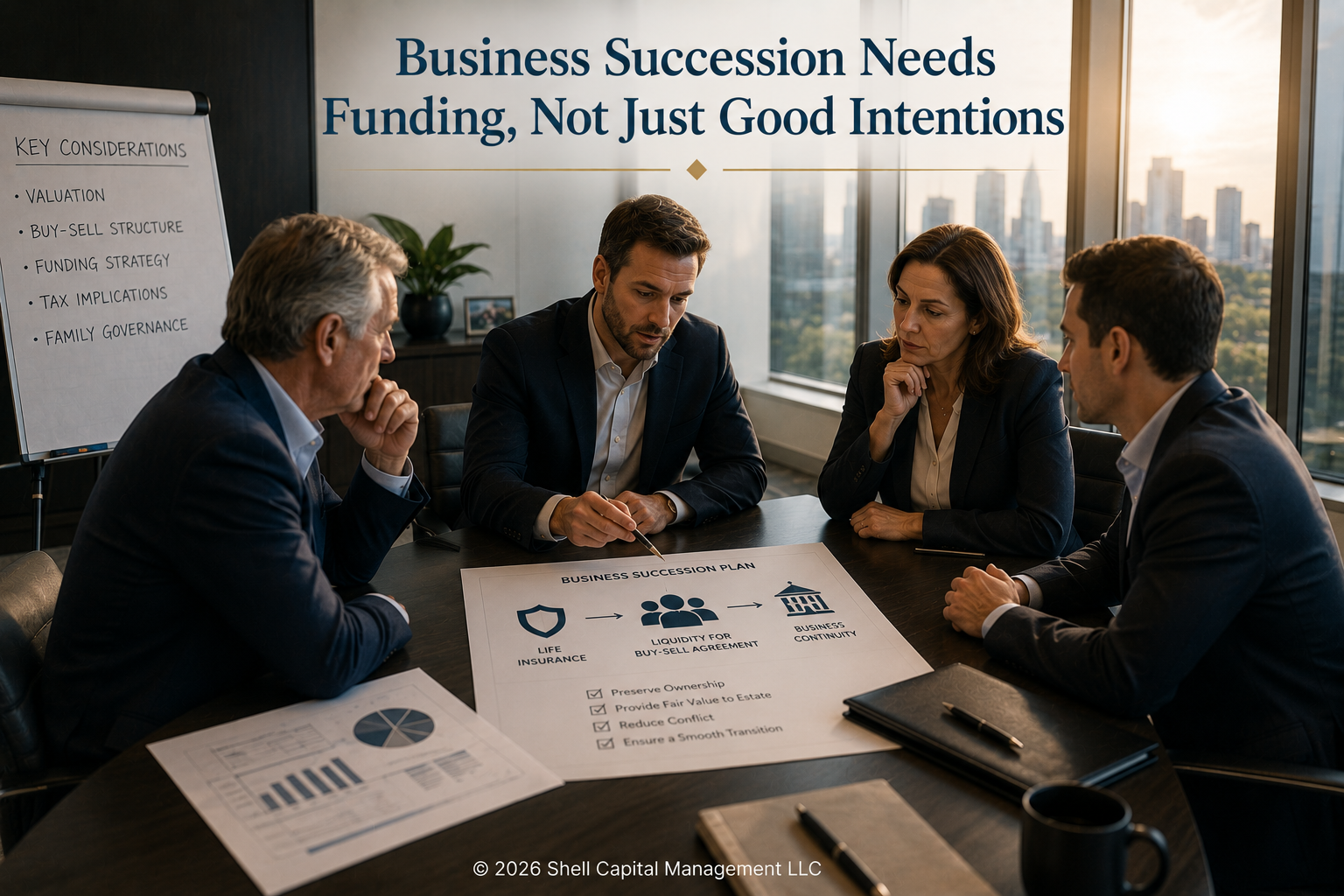 Business Succession Needs Funding, Not Just Good Intentions