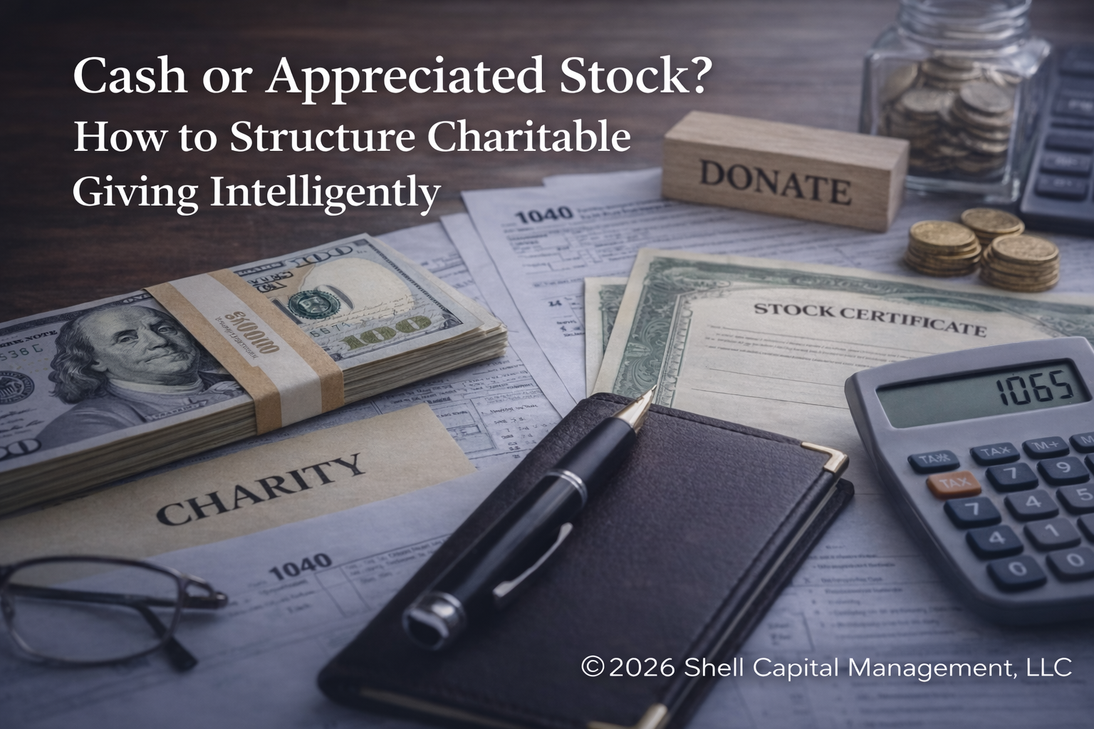 Cash or Appreciated Stock? How to Structure Charitable Giving Intelligently