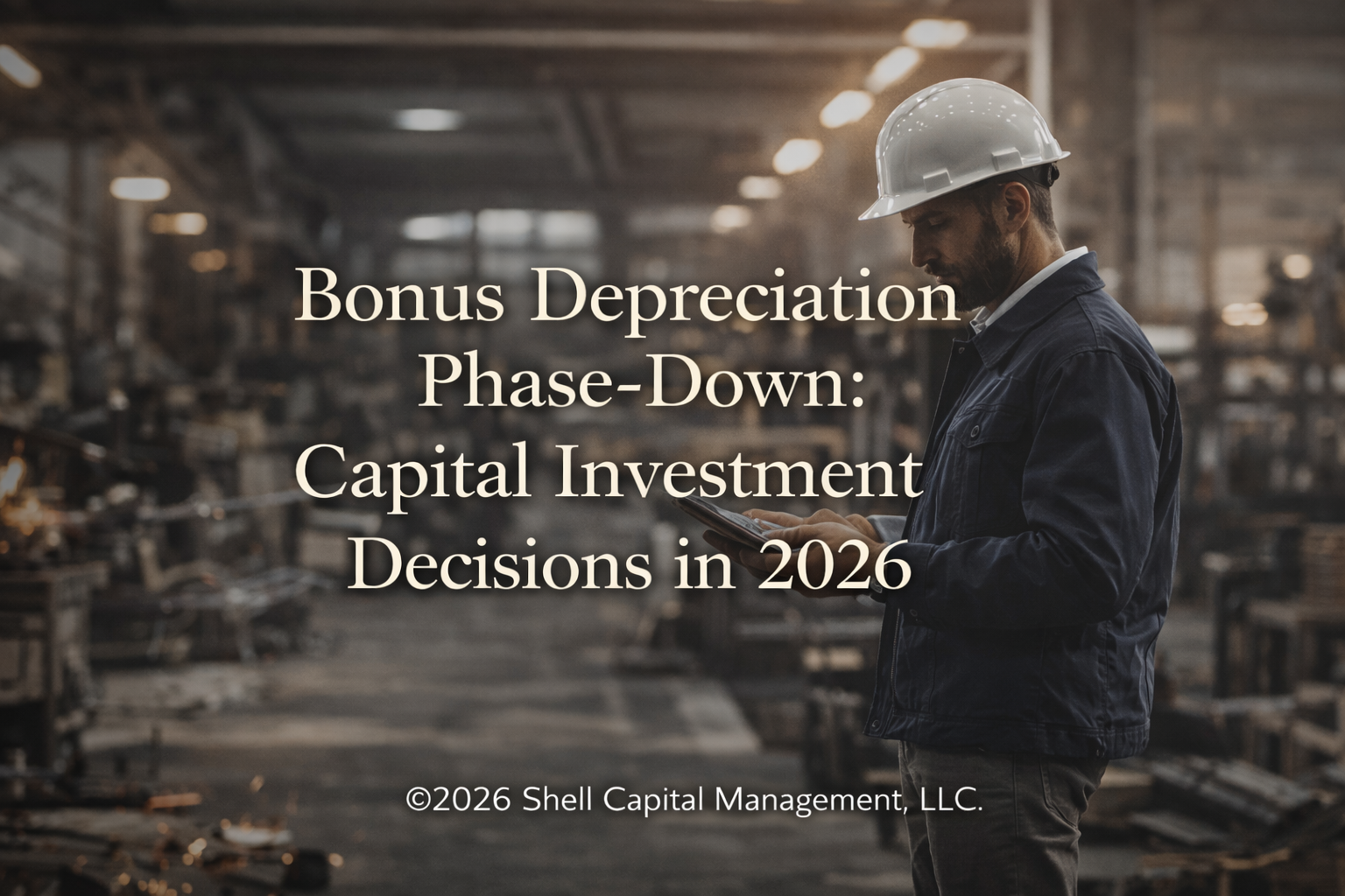Bonus Depreciation Phase-Down: Capital Investment Decisions in 2026