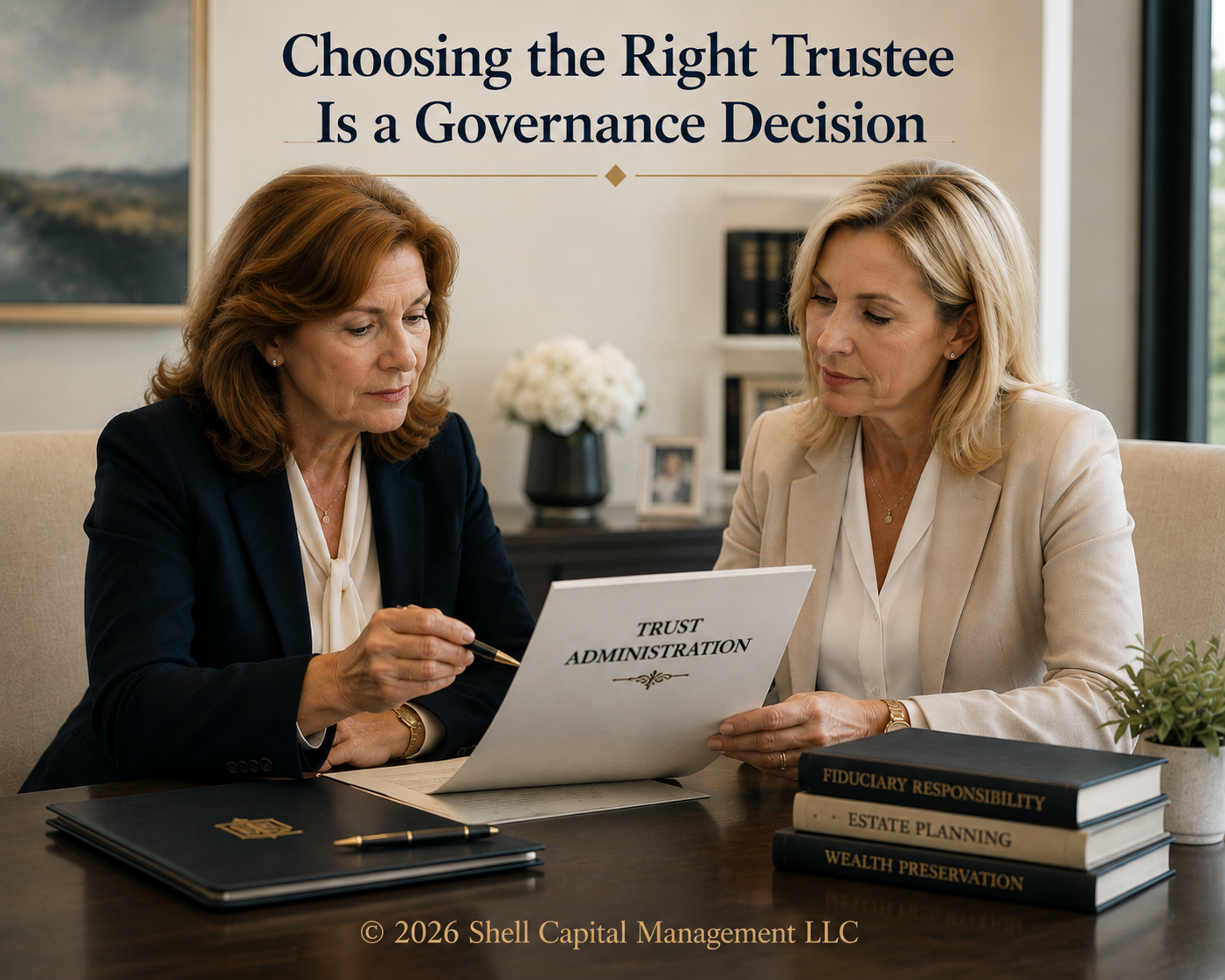 Choosing the Right Trustee Is a Governance Decision