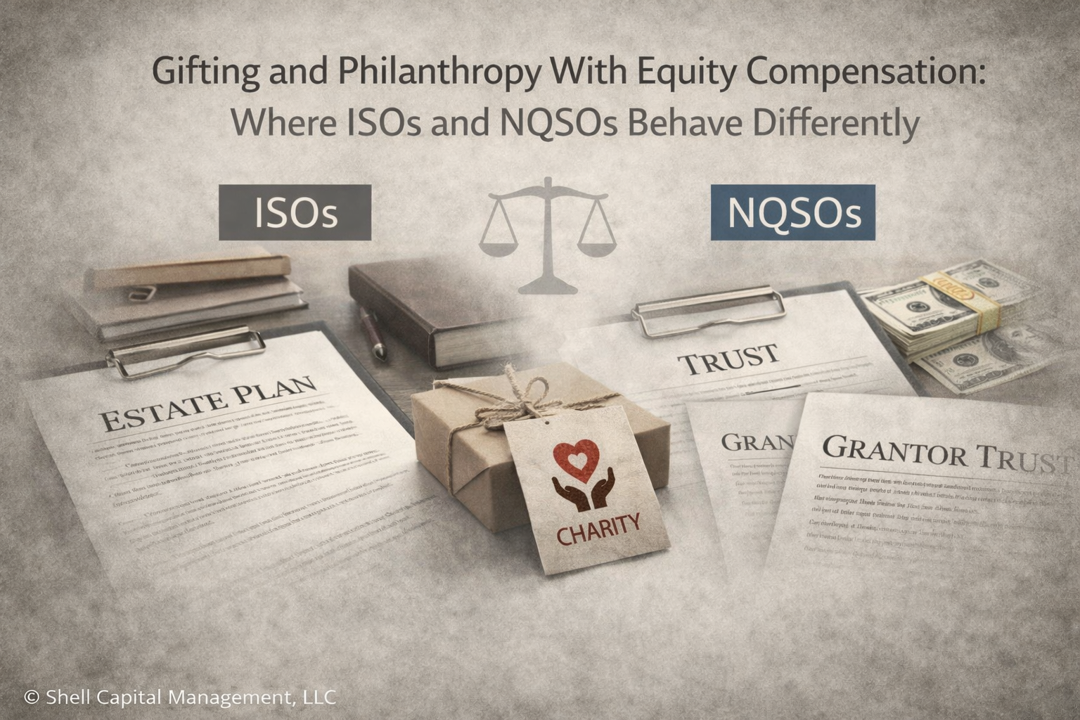 Gifting and Philanthropy With Equity Compensation: Where ISOs and NQSOs Behave Differently