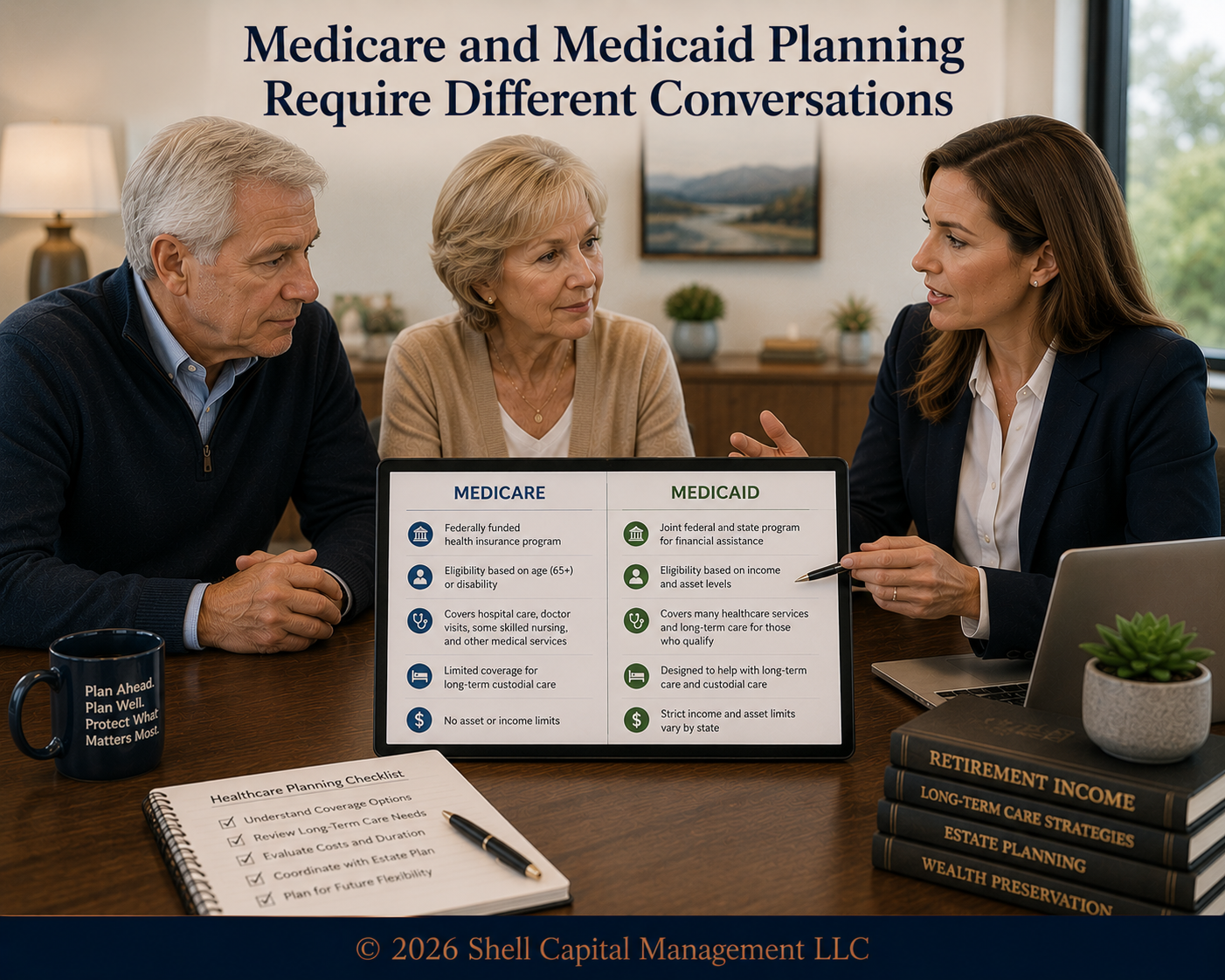 Medicare and Medicaid Planning Require Different Conversations