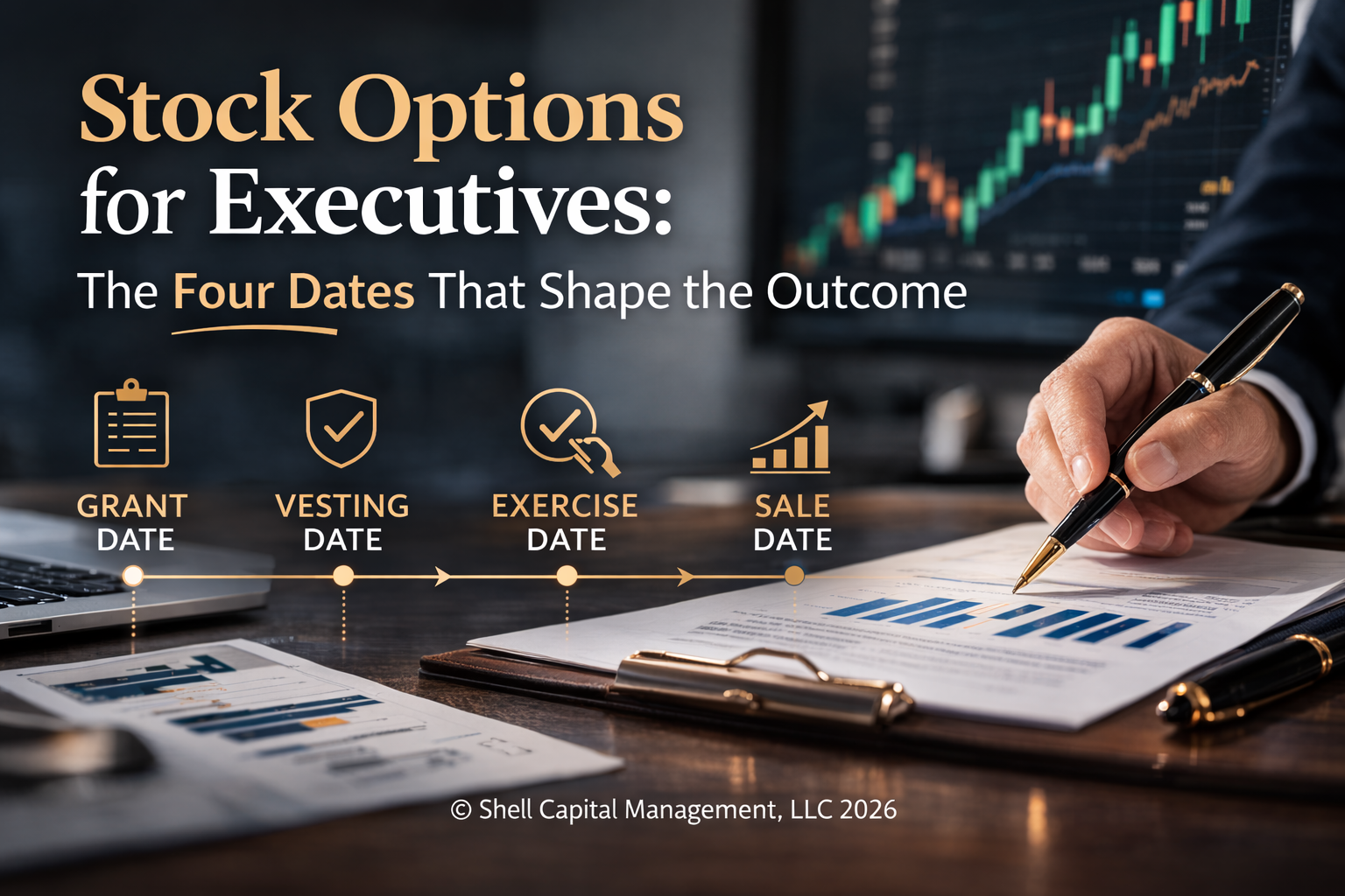 Stock Options for Executives: The Four Dates That Shape the Outcome
